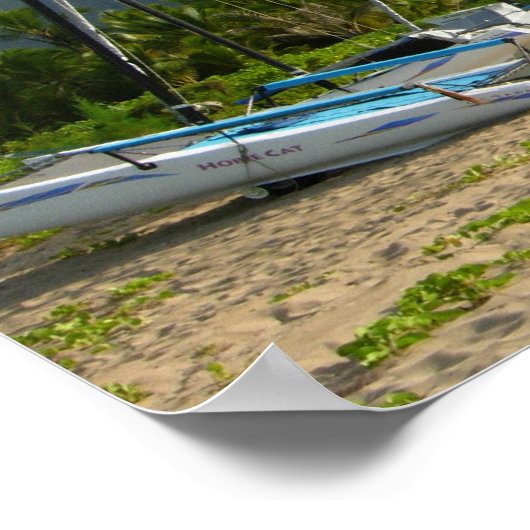 Hanalei Bay Poster (Hoek)