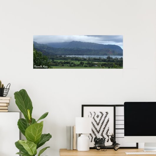 Hanalei Bay Poster (Thuiskantoor)