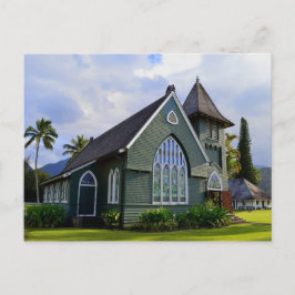 Hanalei Church, Kauai, Hawaii Briefkaart
