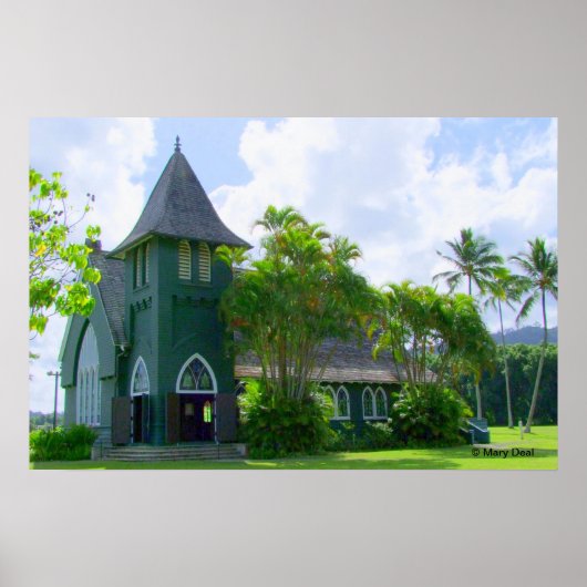 Hanalei Church Poster (Voorkant)