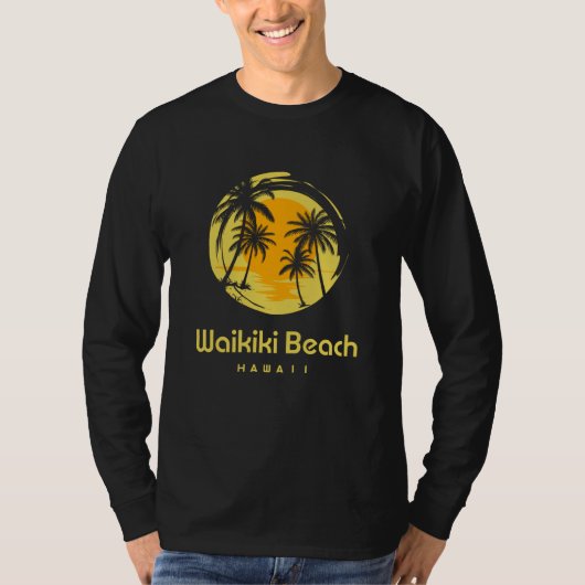 Hanalei Hawaï T-shirt (Voorkant)
