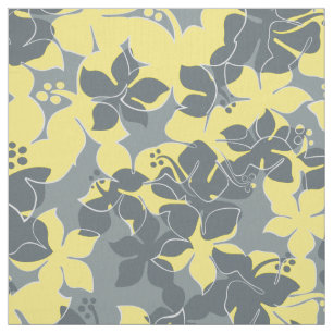 Hanalei Hawaïaanse Hibiscus Camo Bloemen Stof