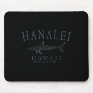 Hanalei hawaii haai retro leisteen kunst vissen ta muismat