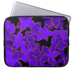 Hanalei Hawaiian Floral Neopree Wetsuit suit suit  Laptop Sleeve