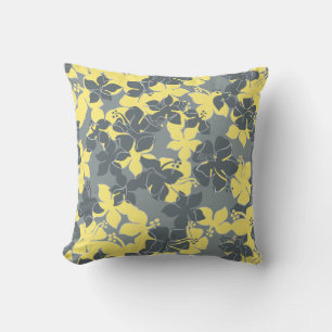 Hanalei Hawaiian Hibiscus Camo Bloemendecoratie Kussen