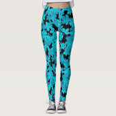 Hanalei Hawaiian Hibiscus Camo Floral Leggings (Voorkant)