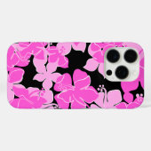 Hanalei Hawaiian Hibiscus Floral Pink Case-Mate iPhone Case (Achterkant (horizontaal))