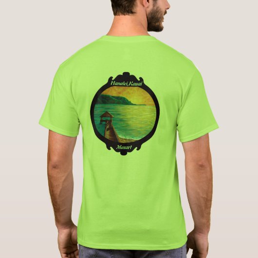 Hanalei Kauai T-shirt (Achterkant)