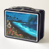 Hanalei Moon Retro Lunch Box (Voorkant)