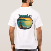 "Hanalei Pier" T-shirt (Achterkant)
