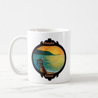 "Hanalei Pier" w/Hawaii Koffiemok