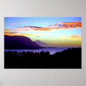 Hanalei Sunset Print (Voorkant)