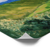 Hanalei Valley Hawaii Oil Painting Poster (Hoek)