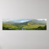Hanalei Valley Panorama Poster (Voorkant)