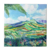 Hanalei Valley Tegeltje (Voorkant)