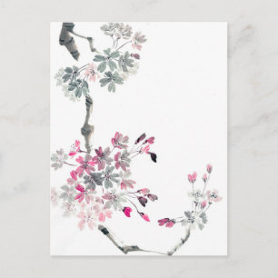Hanami   Bloomsakura-tak Briefkaart