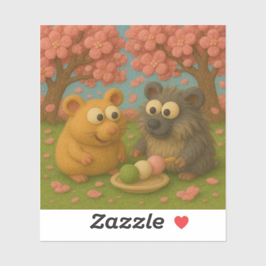 Hanami Friends Sticker (Vel)