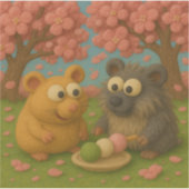 Hanami Friends Sticker (Voorkant)