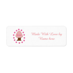 Hanami Japans Cherry Tree Eigen voedseletiket Etiket