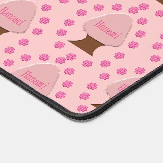 Hanami Japans Cherry Tree gepatterd Bureaumat (Hoek)