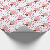 Hanami Japanse Cherry Tree Cadeaupapier (Hoek)