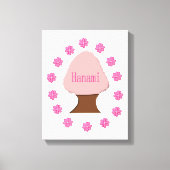Hanami Japanse Cherry Tree Canvas Afdruk (Voorkant)