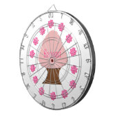 Hanami Japanse Cherry Tree Dartbord (Voorkant Rechts)
