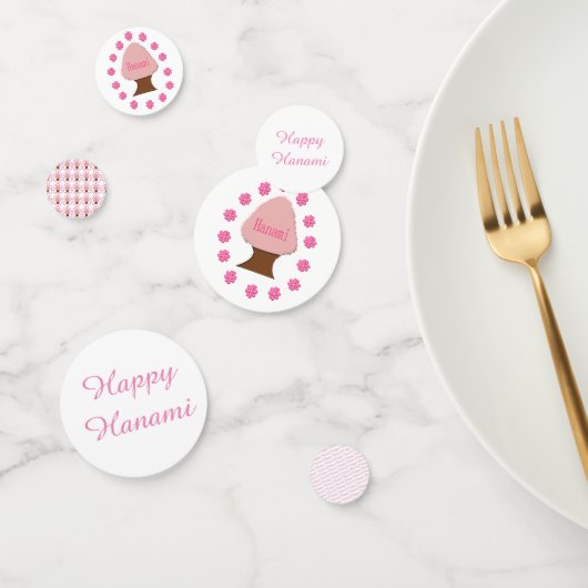 Hanami Japanse Cherry Tree gepersonaliseerd Confetti (Groep)