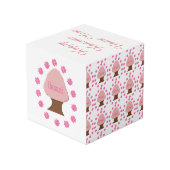 Hanami Japanse Cherry Tree gepersonaliseerd Kubus (Achter hoekig)