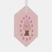 Hanami Japanse Cherry Tree Glas Ornament (Voorkant Rechts)