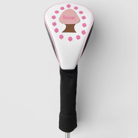 Hanami Japanse Cherry Tree Golfheadcover (Voorkant)