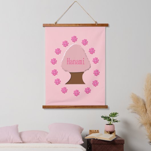 Hanami Japanse Cherry Tree Hangend Wandkleed (Slaapkamer)