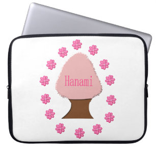Hanami Japanse Cherry Tree Laptop Sleeve