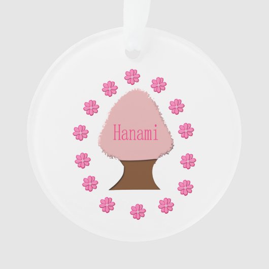 Hanami Japanse Cherry Tree Ornament (voorkant)