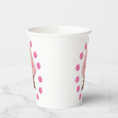 Hanami Japanse Cherry Tree Papieren Bekers (Links)