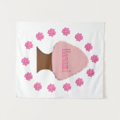 Hanami Japanse Cherry Tree Wandkleed (Voorkant (horizontaal))