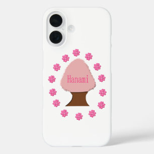 Hanami Japanse Kersenboom iPhone 16 Hoesje