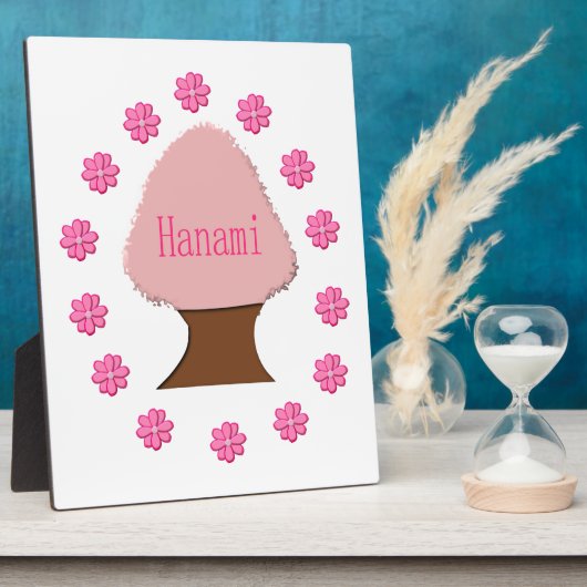 Hanami Japanse Kersenboom Fotoplaat (Zijkant)