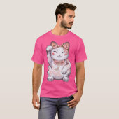 Hanami Maneki Neko Shun T-shirt (Voorkant volledig)