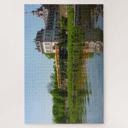Hanau Castle Germany . Legpuzzel (Verticaal)