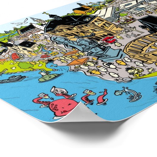 Hanau Verborgen object uit Rautie Poster (Hoek)