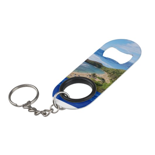 Hanauma Bay Aloha Turtle Mini Flessenopener (Voorkant Gekanteld)