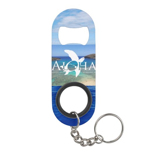 Hanauma Bay Aloha Turtle Mini Flessenopener (Achterkant)