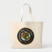 Hanauma Bay Dive Tours Logo Grote Tote Bag (Voorkant)