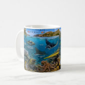 Hanauma Bay Hawaï Koffiemok (Voorkant links)