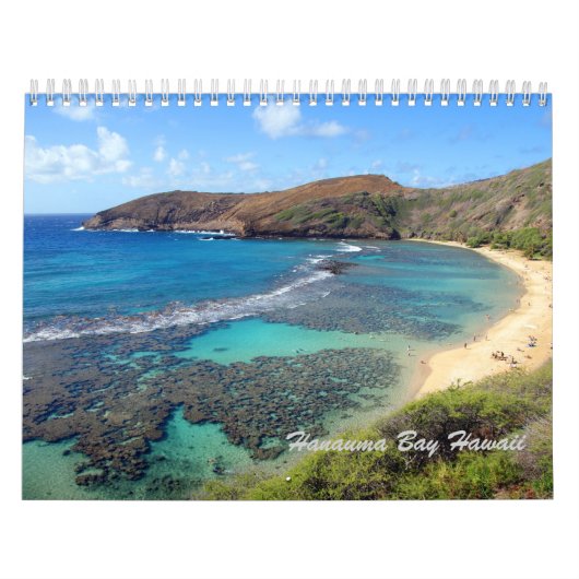 Hanauma Bay Hawaii Agenda Kalender (Hoes)