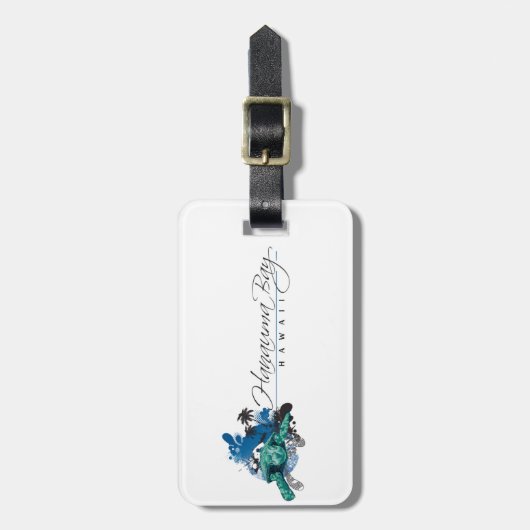 Hanauma Bay Hawaii Bagagelabel (Voorkant verticaal)