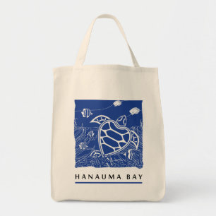 Hanauma Bay Hawaii boodschappentas Tote Bag