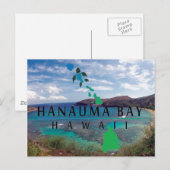 Hanauma Bay Hawaii Briefkaart (Voorkant / Achterkant)
