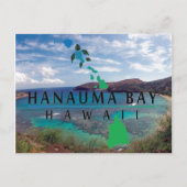 Hanauma Bay Hawaii Briefkaart (Voorkant)